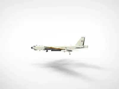 B-52 Stratofortress 3D model purchase