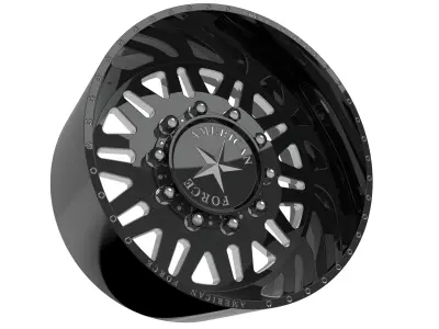 AMERICAN FORCE 609 LIBERTY SD WHEEL 3D print model