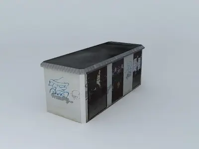 Electric transformer Enric value Free 3D model