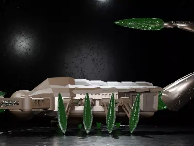 robot scorpion 3D model