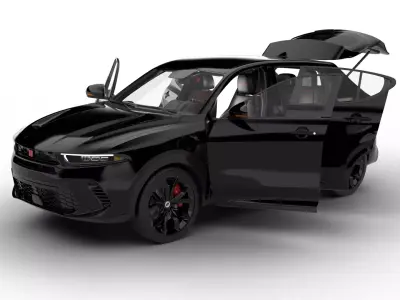 Dodge Hornet 2023 R T HQ 3d model 3D model
