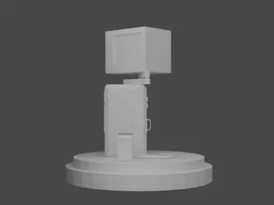 Cute Robot 3D print model