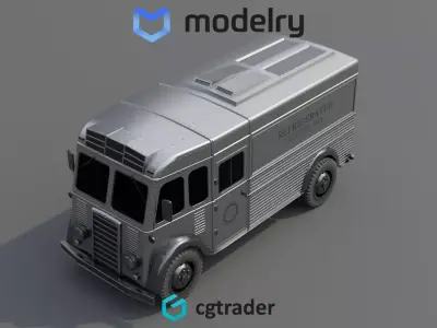 Refrigerated Truck 3D model