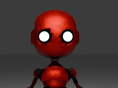 Robot Free 3D model 7