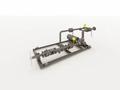 Pump HEATEX-4004 Free 3D model