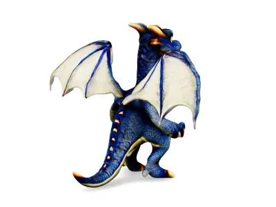 Midnight Scales The Mythical Dragon 3D model