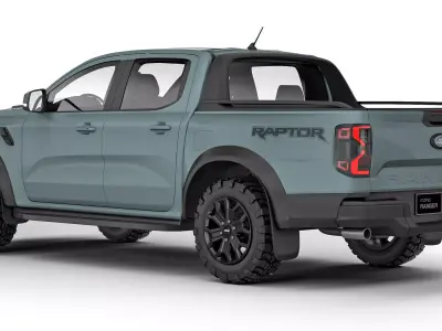 Ranger Raptor 2023 3D model purchase