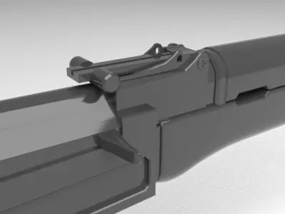 AK-47 Assault Rifle Free 3D model