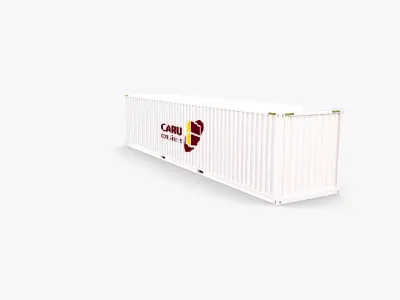 40ft Shipping Container Caru v1 3D model