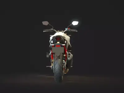 Base model Honda CB 750 Hornet 2023 3D model