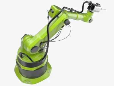 Industrial Robot 1 3D model