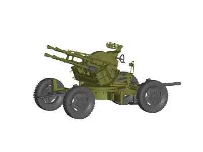 anti-aircraft warfare 3D model