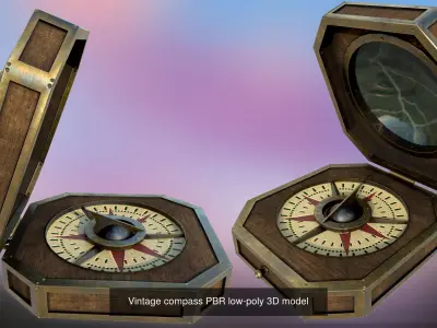 Scientific collection of the traveler 3D Model Pack