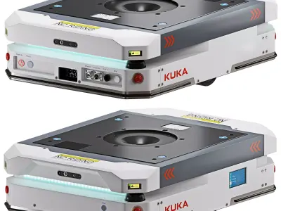 Autonomous mobile robotics KUKA KMP 600P  3D model