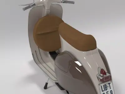 vespa 01 3D model by glennaguiar