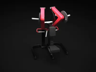 Low Row 3D model