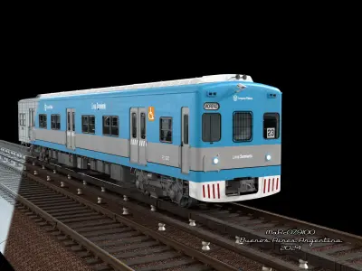 Toshiba Series 2000 Emfer EMU 3D model