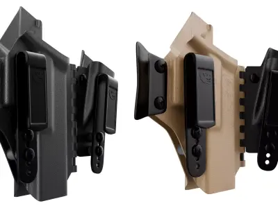 TREX Sidecar Holster For Flux Raider High Poly PBR 3D model