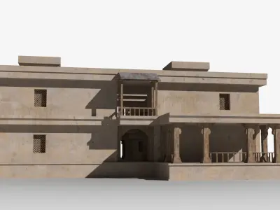 Arab x27 Low-poly 3D model