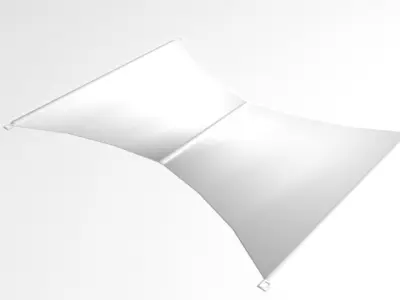 Bowed Kite 3D model