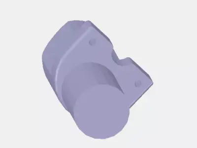 SPEARGUN HEAD Free low-poly 3D model