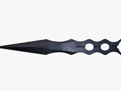 Throwing Knife 3D model