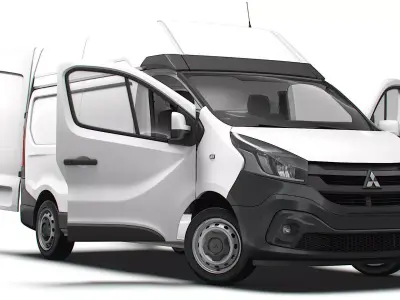 Mitsubishi Express L2H2 HQInterior 2022 3D model