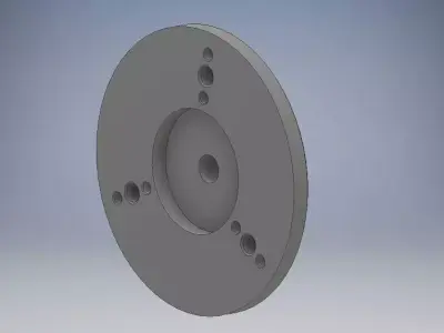 shaublin faceplate 3D model