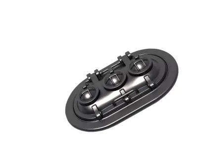 submarine door 3D print model buy