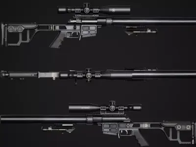 DVl 10 Low-poly 3D model