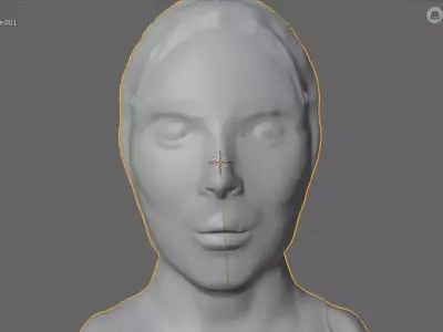 SciFi Bust 3D model