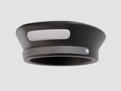 Conductor Cap cartoon Low-poly 3D model