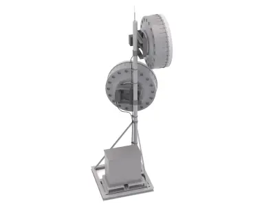 Mobile Antenna v1 3D model