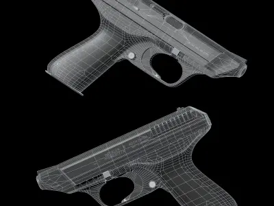 HK VP70 Low-poly 3D model