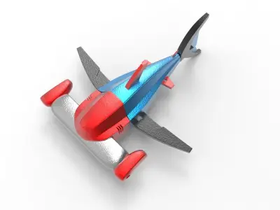 Robotic Spacecraft 3D print model