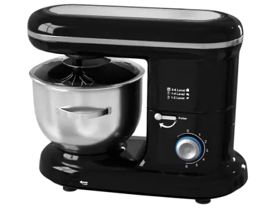  Stand Mixer Model, Black &amp; Silver 