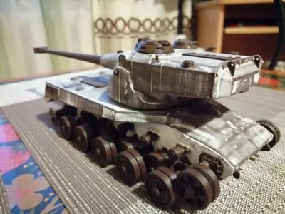 AMX 50B tanks 3D print model