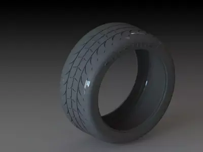 tyre motorcycle tire Free 3D model