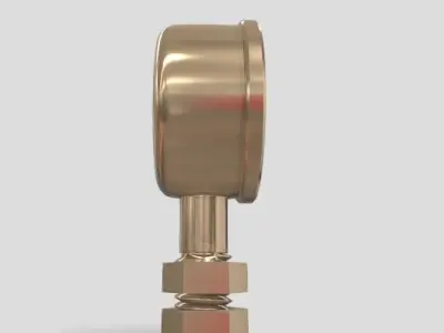 Pressure Gauge 3D model purchase