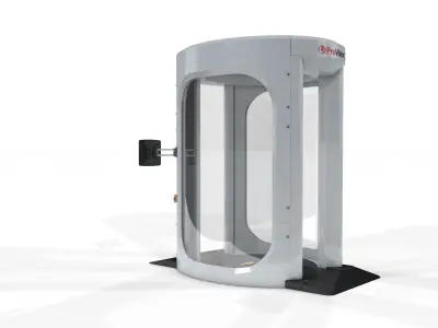 Airport Security Body Scanner Provision 3D model