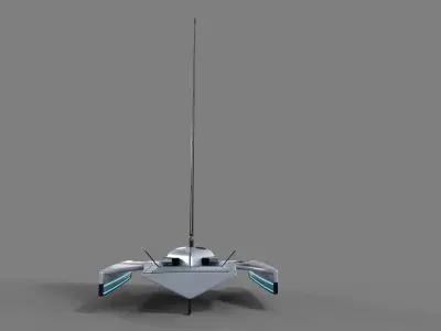 Dinghy 3D model