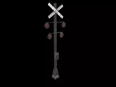 barrier transportation 3D model