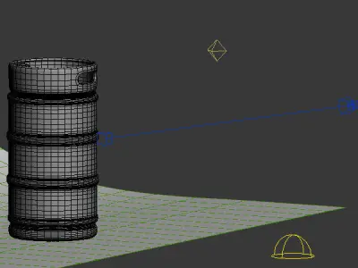 Beer Keg 3D model buy