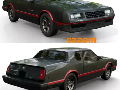 Chevrolet Monte Carlo Ss Free 3D model