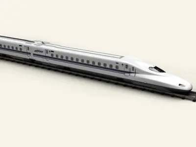 Shinkansen N700 3D model purchase