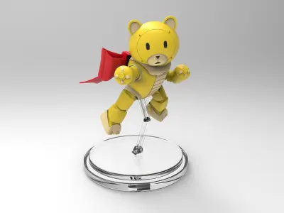 Beargguy III San 3D model