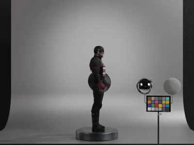 US Agent 3D model