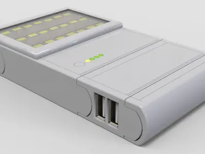 Modular Power Pack 3D model