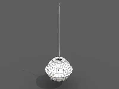 Wave Measurement Buoy - PBR Low-poly 3D model