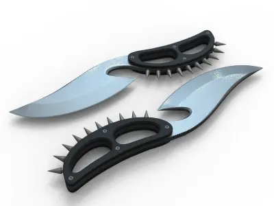 knife  cobra  3D model